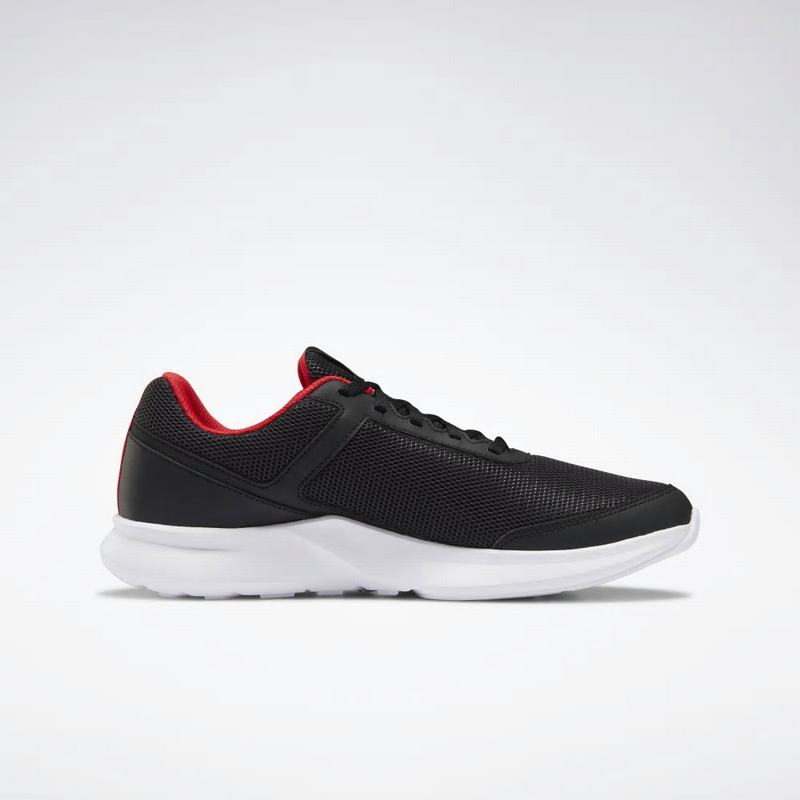 Adidasi Alergare Reebok Quick Motion Barbati Negrii/Rosii/Albi Romania QU5706NU